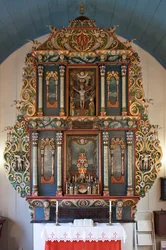 Retablo, iglesia de Mo I Rana, 1765