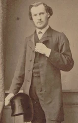 Retrato del compositor Charles Lenepveu 1840-1910, 1870