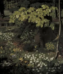 Primavera en el Bosque de Charlottenlund