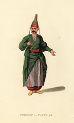 Traje del pastelero al Palacio del Sultán