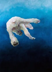 Ursus maritimus 1, 2010 (acrílico sobre lino)