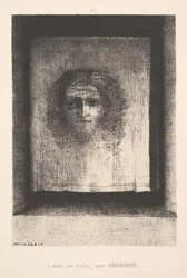 Un Velo, una Imagen Impresa, 1891