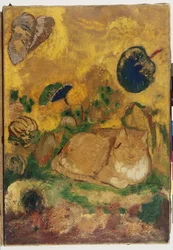 Bazon: El gato del artista, 1905