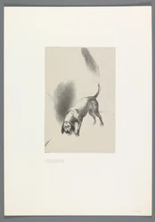 Mantenía sus ojos fijos en mí con una expresión tan extraña
The Haunted House, 6 litho
