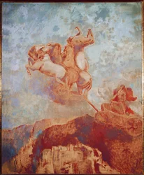 El carro de Apolo (óleo sobre lienzo)