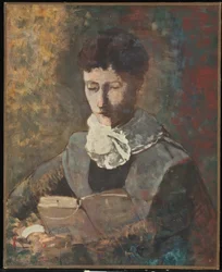 Madame Camille Redon leyendo