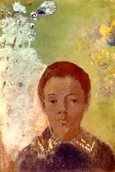 Retrato de Ari Redon, c1898