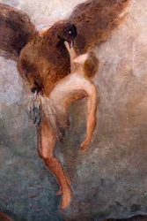 El rapto de Ganímedes, detalle, hacia 1910 (óleo sobre lienzo)