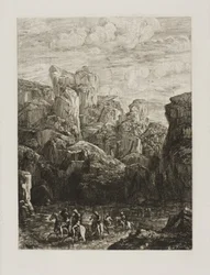El Vado: Paisaje con Jinetes