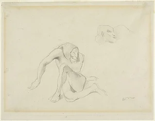 Dos figuras grotescas