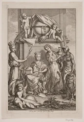 Alegoría de los cuatro continentes