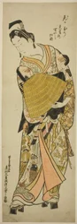 El actor Onoe Kikugoro I como Soga no Goro