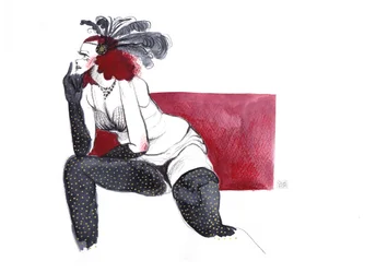 El misterioso glamour de las flappers
