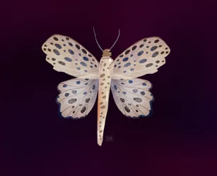 Brillo de mariposa manchada