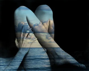Legs sea, 2022 (técnica mixta digital)