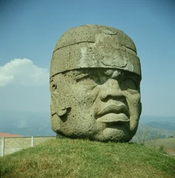 Cabeza colosal 1 de San Lorenzo, Veracruz, México, preclásico