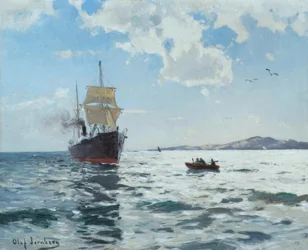 O.Jernberg, Buque de guerra