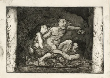 Dos mujeres peleando por un hombre