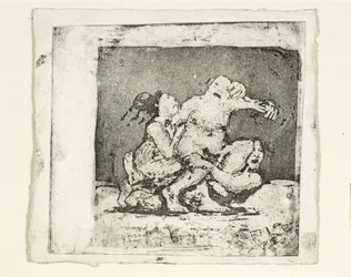 Dos mujeres peleando por un hombre