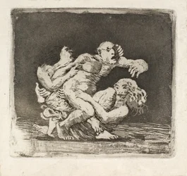 Dos mujeres luchando por un hombre