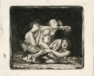 Dos mujeres peleando por un hombre