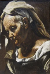 Cabeza de anciana