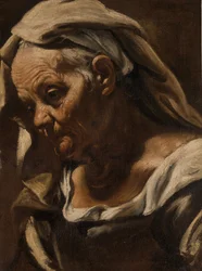 Cabeza de una Anciana, después de 1610.