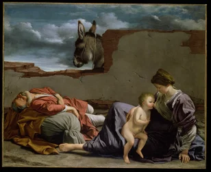 Descanso en la Huida a Egipto, 1615-1621