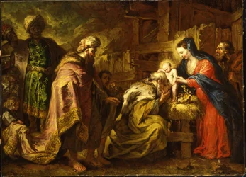 La adoración de los magos