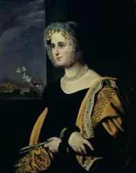Retrato de Ekaterina Avdulina, de soltera Yakovleva (1788-1832) 1822-23
