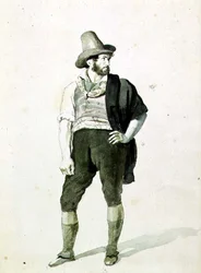 El joven italiano, c.1834