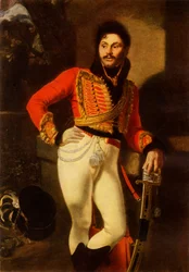 Retrato de Yevgraf Vladimirovich Davydov, 1822, 1965