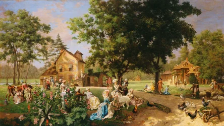 El Hameau de María Antonieta en Versalles