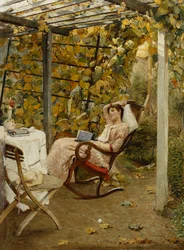 En la pérgola, 1894
