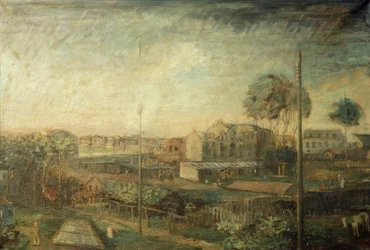 paisaje suburbano