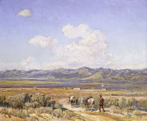 A ocho kilómetros de Taos