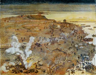 La batalla de Belgrado ...