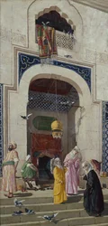 Puerta de la Gran Mezquita de Bursa