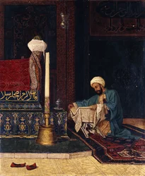 La tumba de Mehmed I, Yesil Turbe, Bursa, 1881