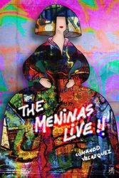 Figura de moda con grafitis