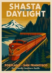Un pintoresco viaje en tren por la montaña