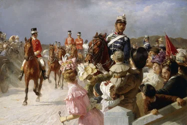 El rey está llegando, 1898