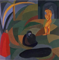 Composición con tres figuras, 1911-1941