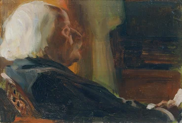 Retrato del compositor Karl Goldmark
