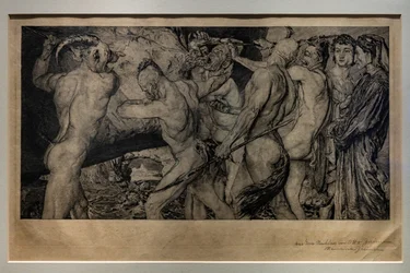 Dante y Virgilio en el Infierno