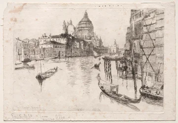 Entrada al Gran Canal, 1880