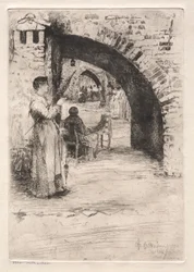 Grabados de Venecia: Fabricantes de redes