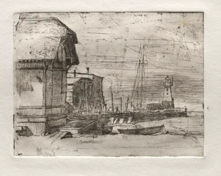 Muelle Oeste, 1878