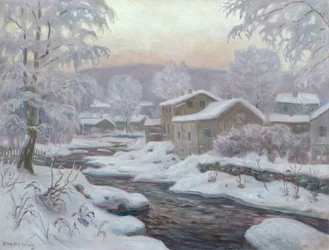 Invierno junto al río (pintura)