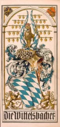 Los escudos de armas de las casas principescas alemanas: Los Wittelsbacher